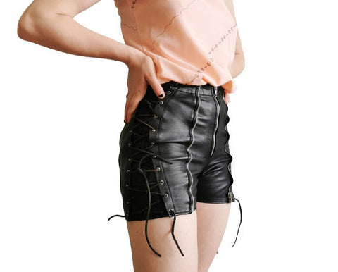 Unique Style Women Shorts For Women With Front And Back Zip Design
